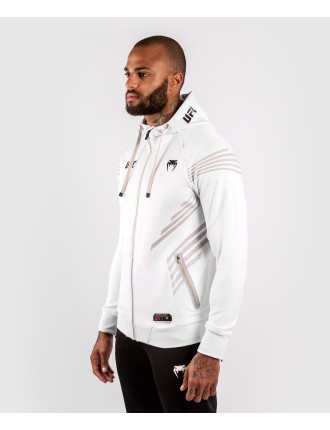 Top Choice UFC Venum Authentic Fight Night Men's Walkout Hoodie - White New Release