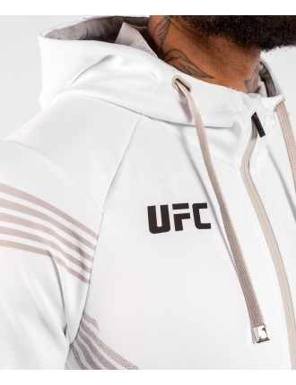 Top Choice UFC Venum Authentic Fight Night Men's Walkout Hoodie - White New Release