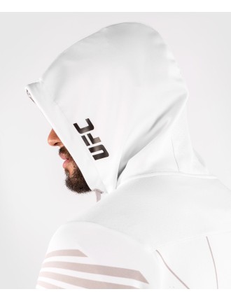 Top Choice UFC Venum Authentic Fight Night Men's Walkout Hoodie - White New Release