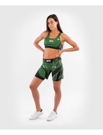 Top Choice UFC Venum Authentic Fight Night Women's Shorts - Long Fit - Green Hot New Item