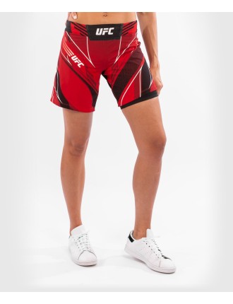 Top Choice UFC Venum Authentic Fight Night Women's Shorts - Long Fit - Red New Collection