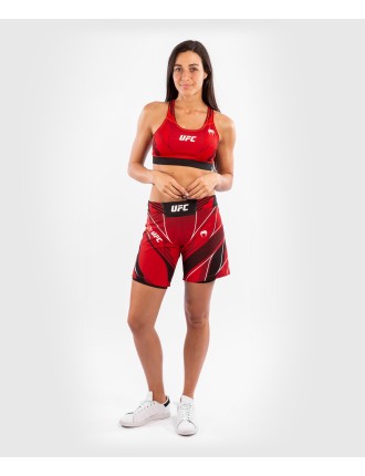 Top Choice UFC Venum Authentic Fight Night Women's Shorts - Long Fit - Red New Collection