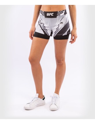 Top Choice UFC Venum Authentic Fight Night Women's Shorts - Short Fit - White On Hand Now