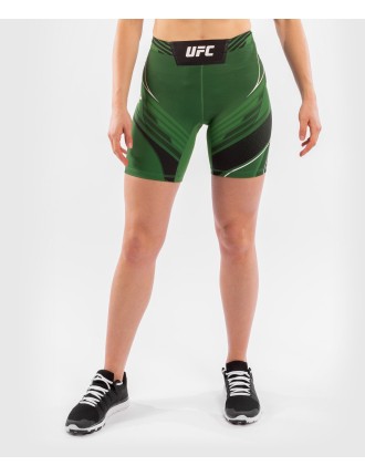 Top Choice UFC Venum Authentic Fight Night Women's Vale Tudo Shorts - Long Fit - Green On Hand Now