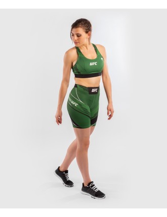 Top Choice UFC Venum Authentic Fight Night Women's Vale Tudo Shorts - Long Fit - Green On Hand Now