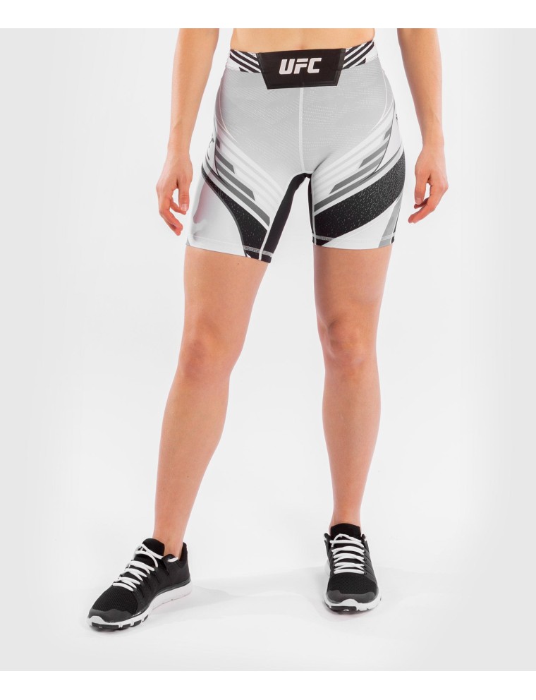 Top Choice UFC Venum Authentic Fight Night Women's Vale Tudo Shorts - Long Fit - White Limited Stock