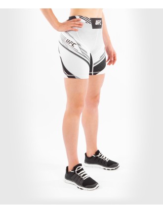 Top Choice UFC Venum Authentic Fight Night Women's Vale Tudo Shorts - Long Fit - White Limited Stock