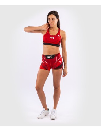 Top Choice UFC Venum Authentic Fight Night Women's Vale Tudo Shorts - Short Fit - Red Available for Immediate Shipping