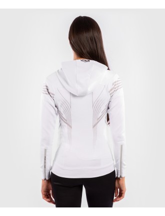 Top Choice UFC Venum Authentic Fight Night Women's Walkout Hoodie - White Just Launched