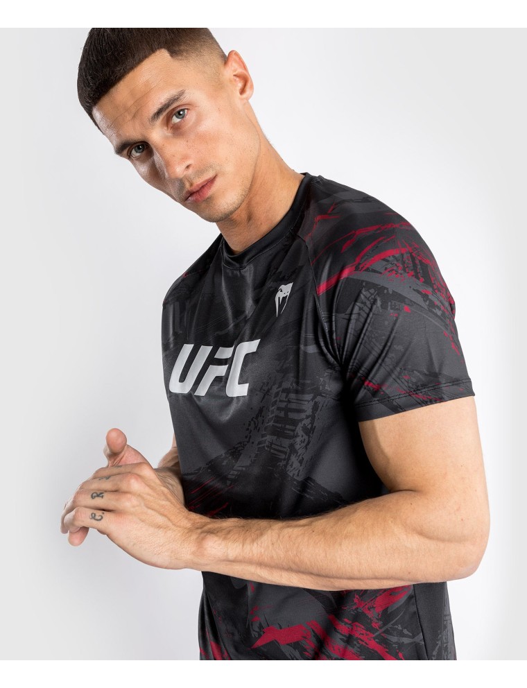 Top Choice UFC Venum Authentic Fight Week 2.0 Men's Dry Tech T-shirt - Black In Stock