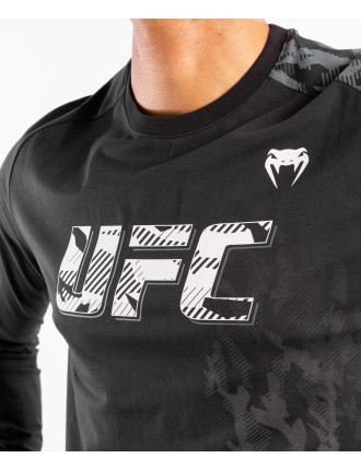 Top Choice UFC Venum Authentic Fight Week Men's Long Sleeve T-shirt - Black