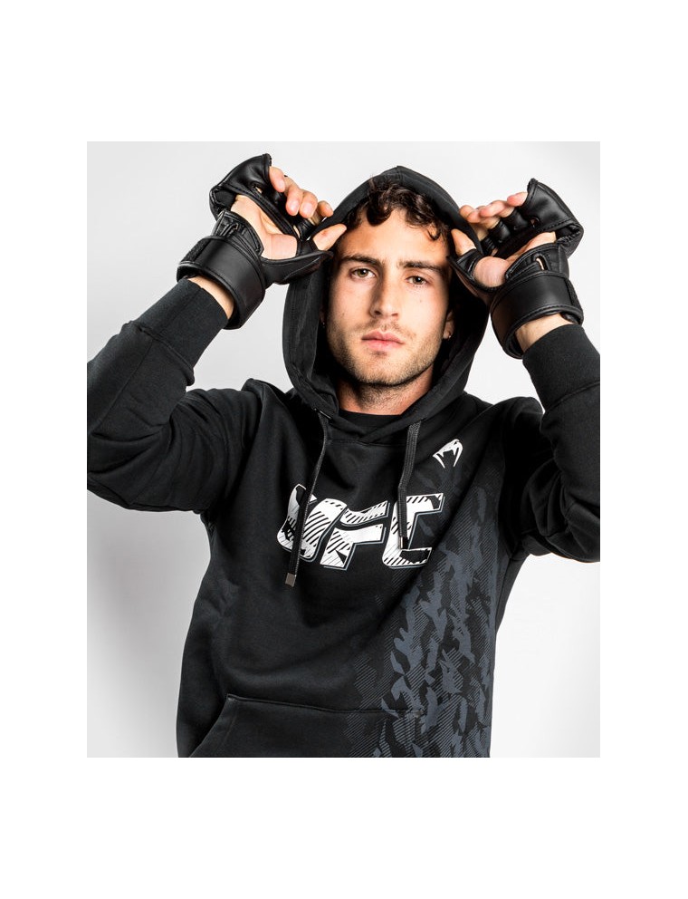 Top Choice UFC Venum Authentic Fight Week Men's Pullover Hoodie - Black Just Launched