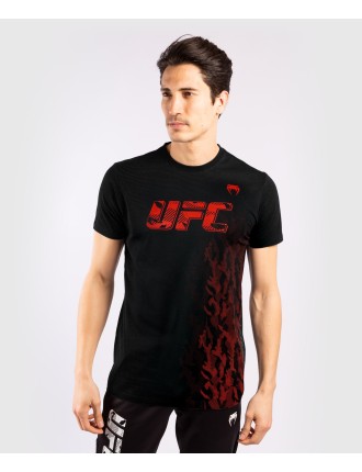 Top Choice UFC Venum Authentic Fight Week Men's Short Sleeve T-shirt - Black New Stock