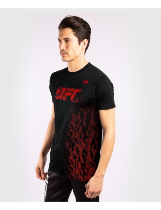 Top Choice UFC Venum Authentic Fight Week Men's Short Sleeve T-shirt - Black New Stock