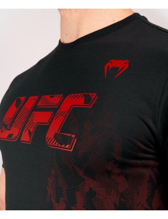 Top Choice UFC Venum Authentic Fight Week Men's Short Sleeve T-shirt - Black New Stock