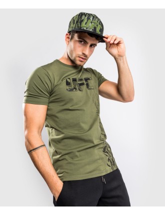 Top Choice UFC Venum Authentic Fight Week Men's Short Sleeve T-shirt - Khaki Available for Immediate Shipping