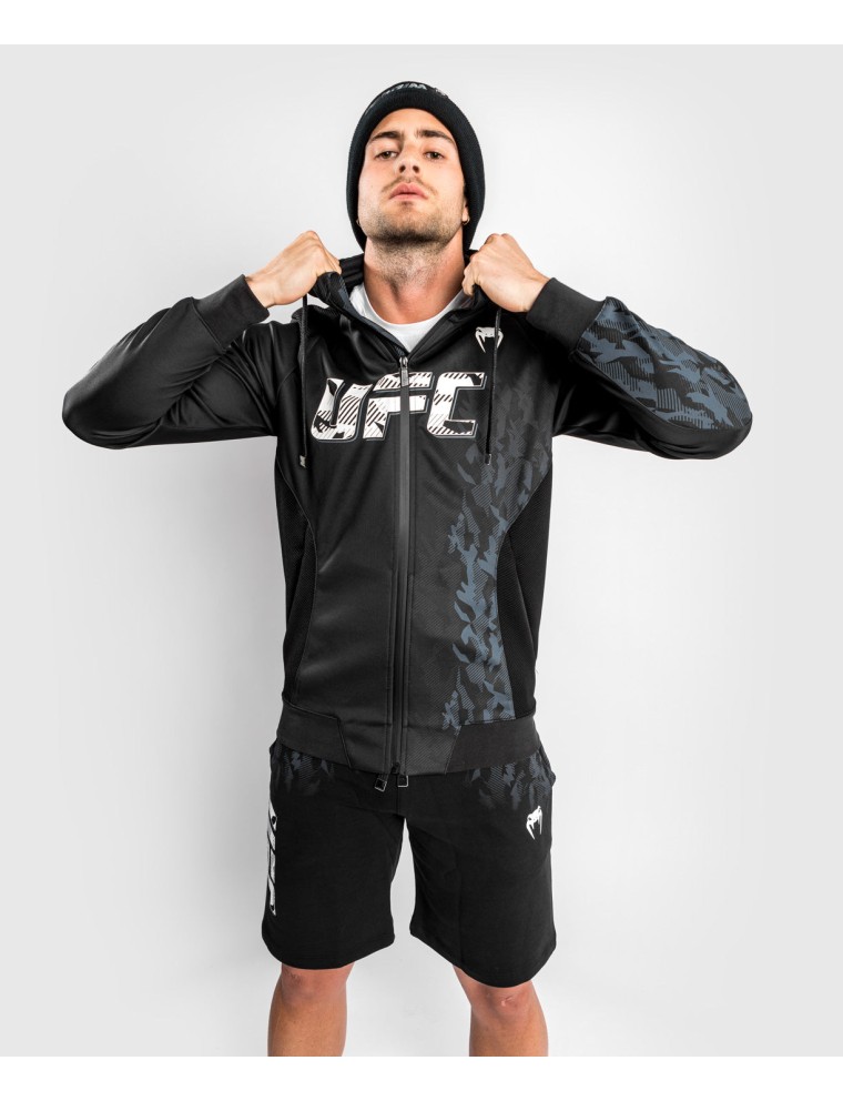 Top Choice UFC Venum Authentic Fight Week Men's Zip Hoodie - Black Latest Edition