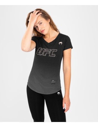 Top Choice UFC Venum Authentic Fight Week  Women's Short Sleeve T-shirt - Black Latest Edition