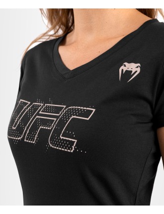 Top Choice UFC Venum Authentic Fight Week  Women's Short Sleeve T-shirt - Black Latest Edition