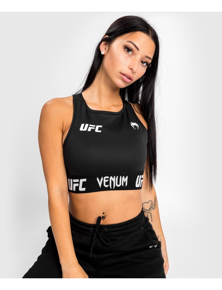 Top Choice UFC Venum Authentic Fight Week Women's Weigh-in Bra - Black Immediate Availability