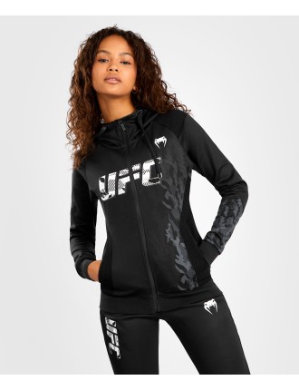 Top Choice UFC Venum Authentic Fight Week Women's Zip Hoodie - Black New Release