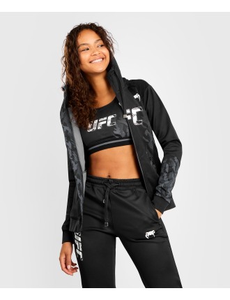 Top Choice UFC Venum Authentic Fight Week Women's Zip Hoodie - Black New Release