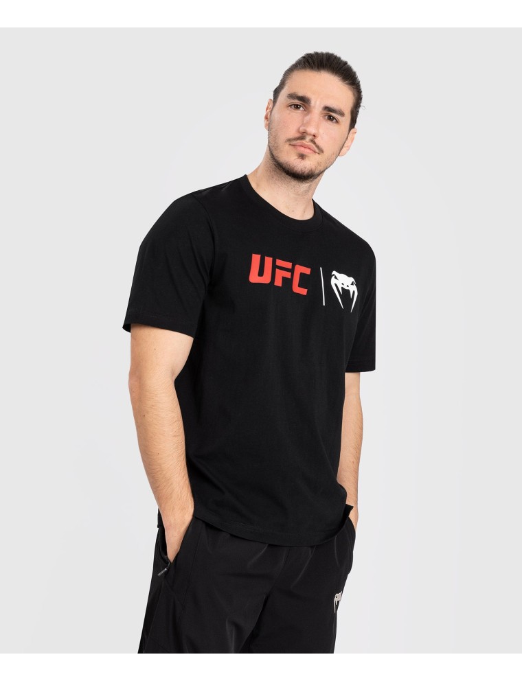 Top Choice UFC Venum Classic T-Shirt - Black/Red On Hand Now