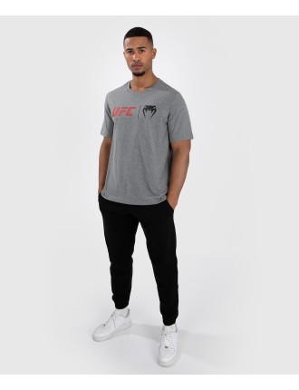 Top Choice UFC Venum Classic T-Shirt - Grey/Red Fresh Release