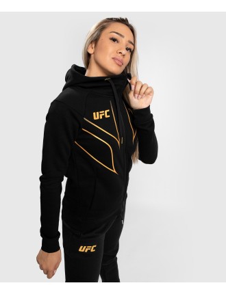 Top Choice UFC Venum Fight Night 2.0 Replica Women's Full Zip Hoodie - Champion Latest Edition