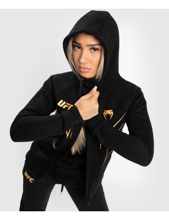 Top Choice UFC Venum Fight Night 2.0 Replica Women's Full Zip Hoodie - Champion Latest Edition