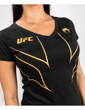 Top Choice UFC Venum Fight Night 2.0 Replica Women's T-shirt - Champion Immediate Availability