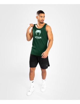 Top Choice Venum Classic Tank Top - Dark Green/Turquoise New Stock