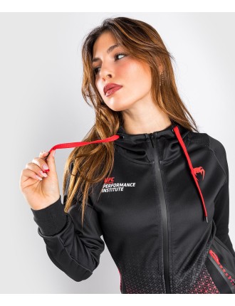 Top Choice UFC Venum Performance Institute Hoodie - For Women - Black/Red Immediate Availability