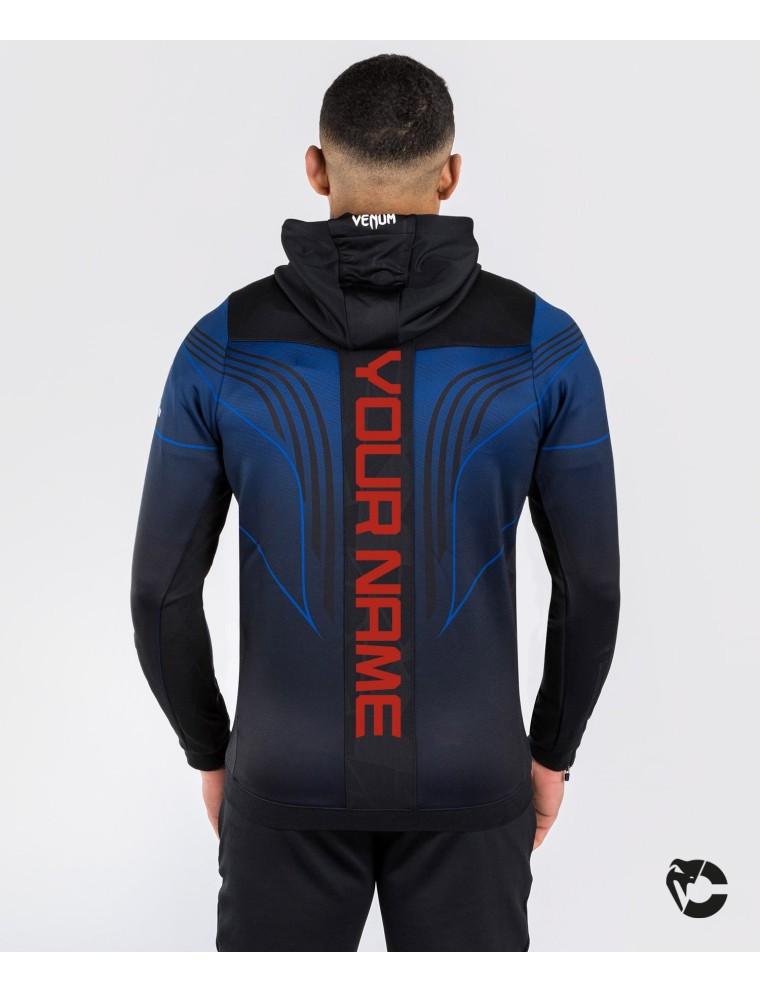 Top Choice UFC Venum Personalized Authentic Fight Night 2.0 Kit by Venum Men's Walkout Hoodie - Midnight Edition Latest Edition