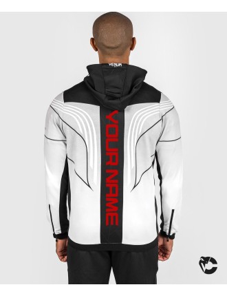 Top Choice UFC Venum Personalized Authentic Fight Night 2.0 Men's Walkout Hoodie - White Limited Stock