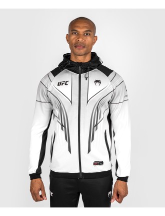 Top Choice UFC Venum Personalized Authentic Fight Night 2.0 Men's Walkout Hoodie - White Limited Stock