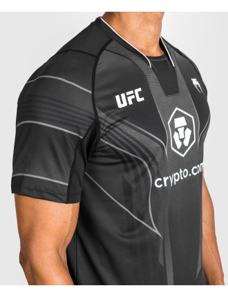 Top Choice UFC Venum Personalized Authentic Fight Night 2.0 Men's Walkout Jersey - Black Immediate Availability