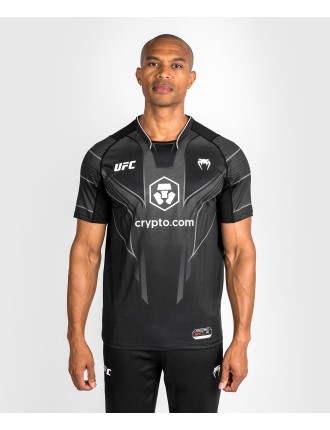 Top Choice UFC Venum Personalized Authentic Fight Night 2.0 Men's Walkout Jersey - Black Immediate Availability