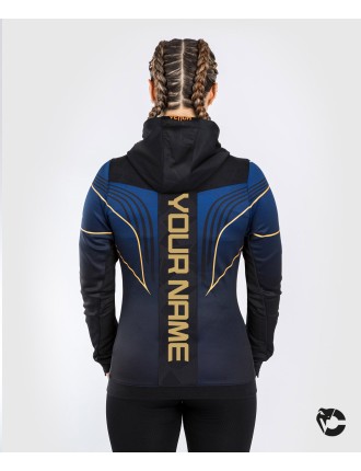 Top Choice UFC Venum Personalized Authentic Fight Night 2.0 kit by Venum Women's Walkout Hoodie - Midnight Edition - Champion In