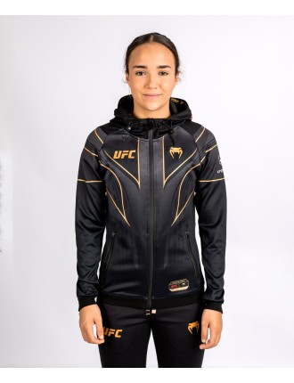 Top Choice UFC Venum Personalized Authentic Fight Night 2.0 Women's Walkout Hoodie - Champion Available for Immediate Shipping