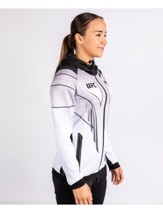 Top Choice UFC Venum Personalized Authentic Fight Night 2.0 Women's Walkout Hoodie - White New Release