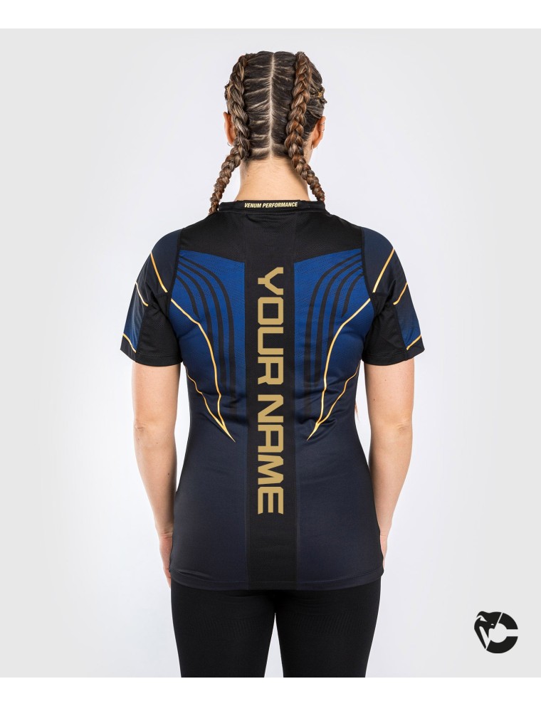 Top Choice UFC Personalized Authentic Fight Night 2.0 Kit By Venum Women's Walkout Jersey - Midnight Edition - Champion On Hand 