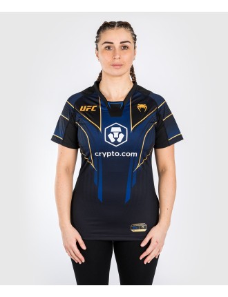 Top Choice UFC Personalized Authentic Fight Night 2.0 Kit By Venum Women's Walkout Jersey - Midnight Edition - Champion On Hand 