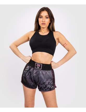 Top Choice Venum x Kaz Muay Thai Shorts - Black Limited Stock