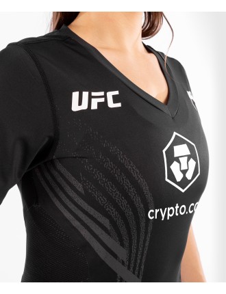 Top Choice UFC Venum Personalized Authentic Fight Night Women's Walkout Jersey - Black Fresh Release