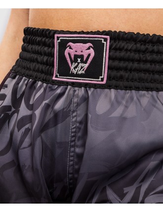 Top Choice Venum x Kaz Muay Thai Shorts - Black Limited Stock