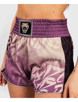 Top Choice Venum x Kaz Muay Thai Shorts - Dusky Orchid Immediate Availability