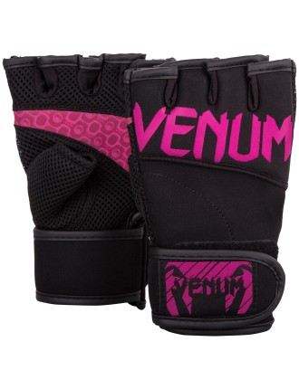 Top Choice Venum Aero Body Fitness Gloves - Black/Neo Pink Limited Stock