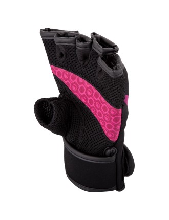 Top Choice Venum Aero Body Fitness Gloves - Black/Neo Pink Limited Stock