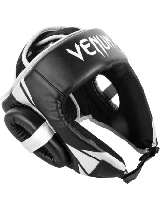 Top Choice Venum Challenger Open Face Headgear - Black